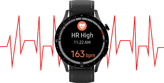Heart rate at any time